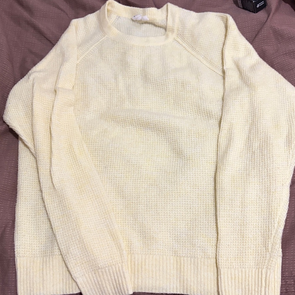 Gap Waffle Knit crew neck Sweater